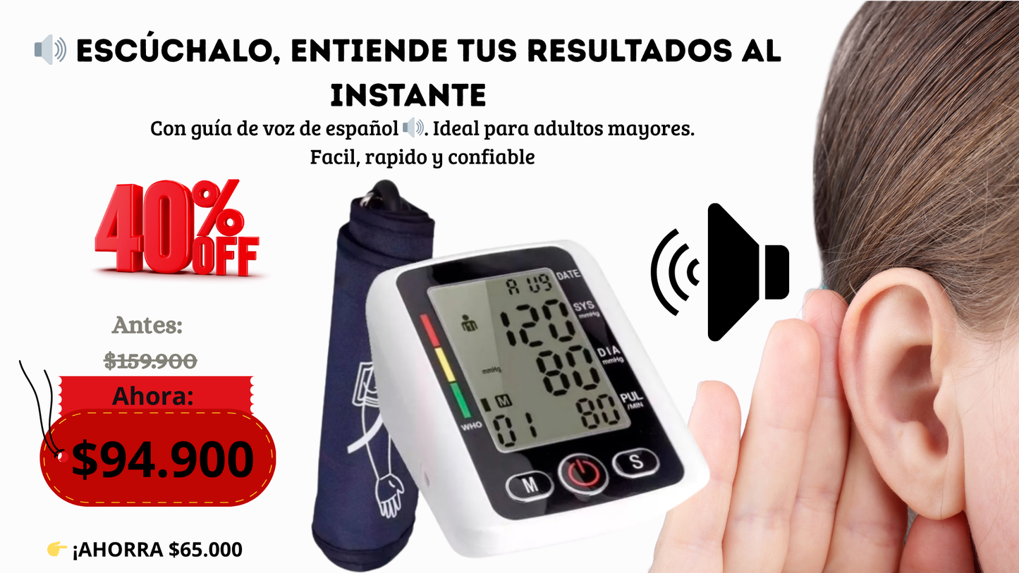 Tensiómetro con vos